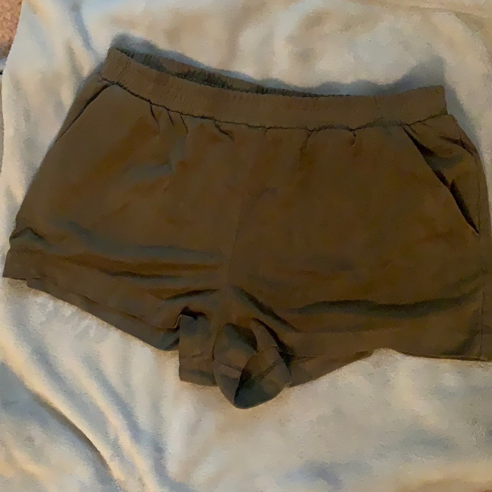 Green shorts